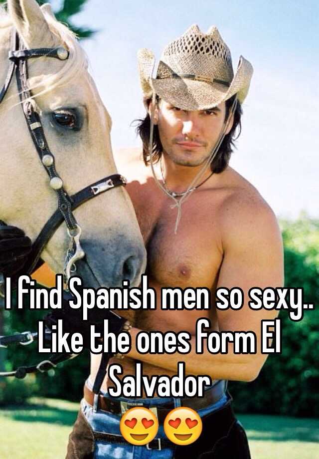 Sexy man in spanish