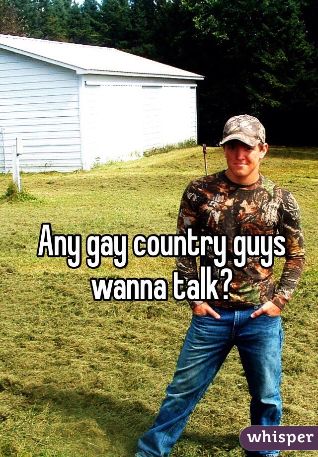 Gay country guys