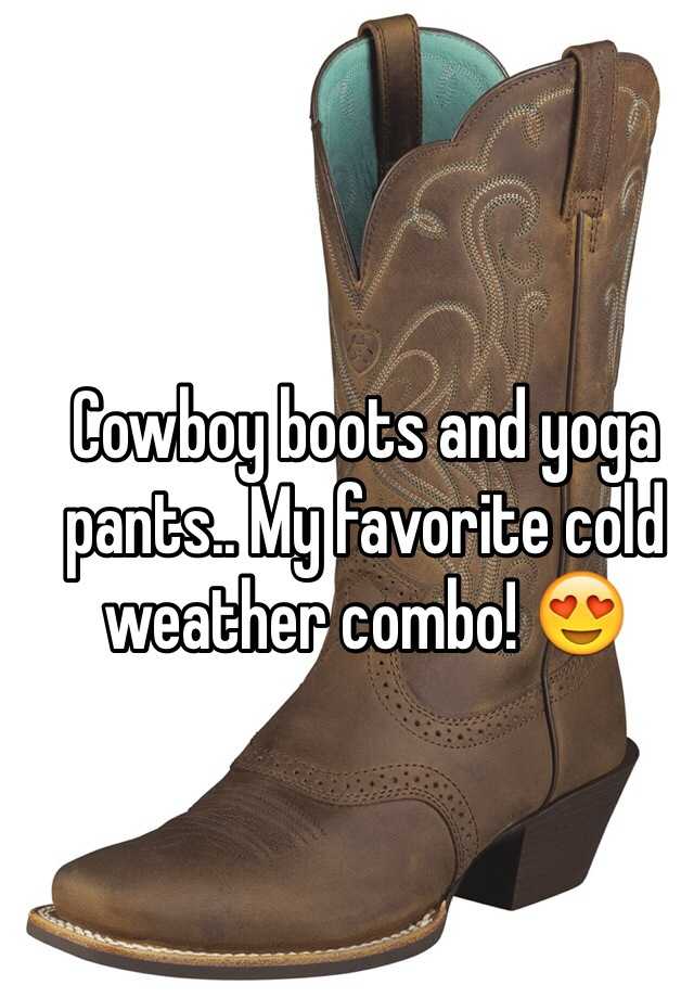 cold weather cowboy boots