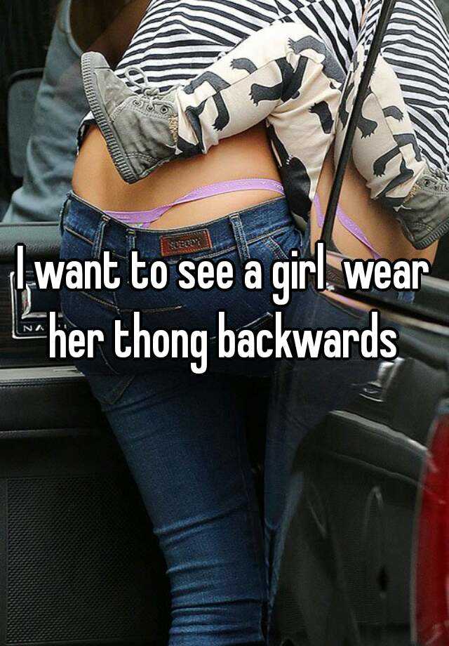 Someone from posted a whisper, which reads "I want to see a girl wear ...