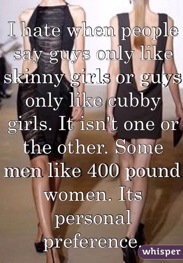 Women men like skinny Why men