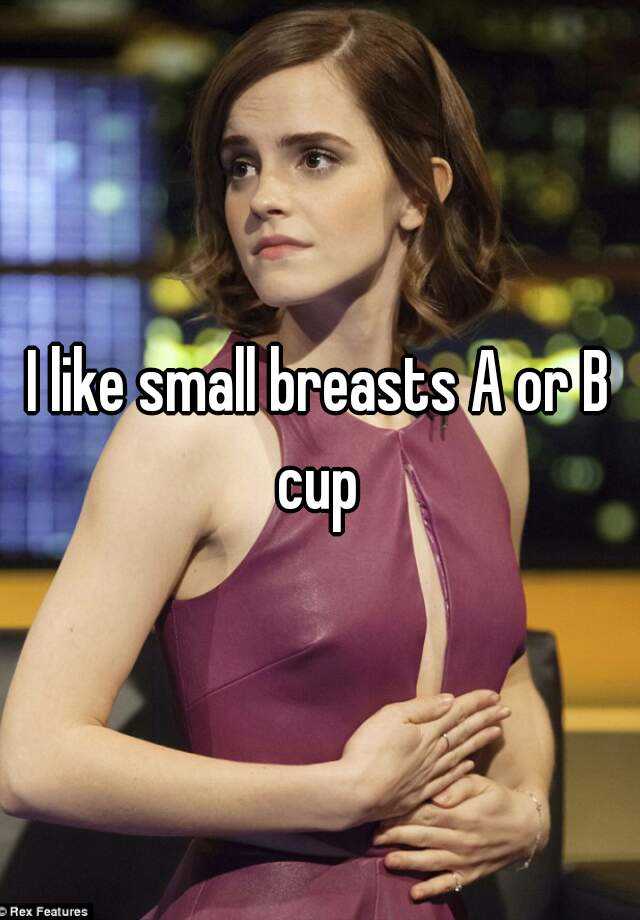 I Like Small Breasts A Or B Cup