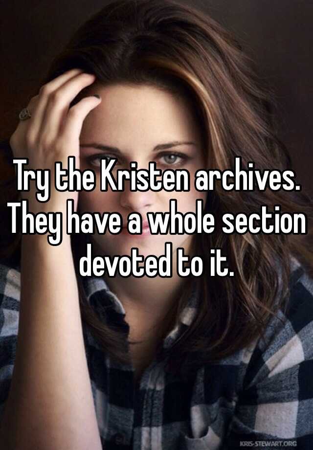 whisper.sh Try the Kristen archives. 