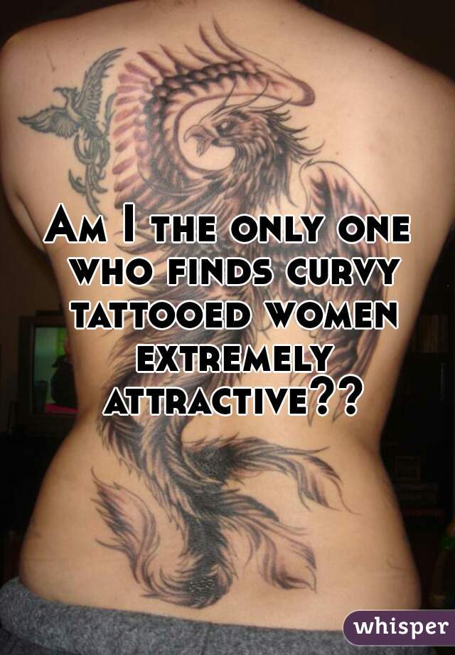 Tattooed women curvy Black Women