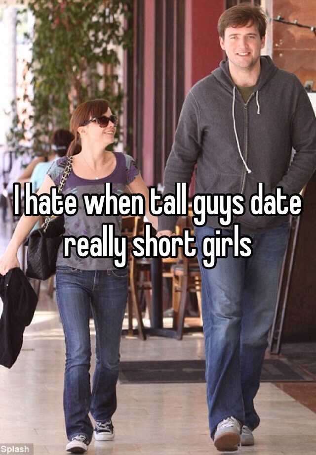 A tall date girl short guy a would Women Who