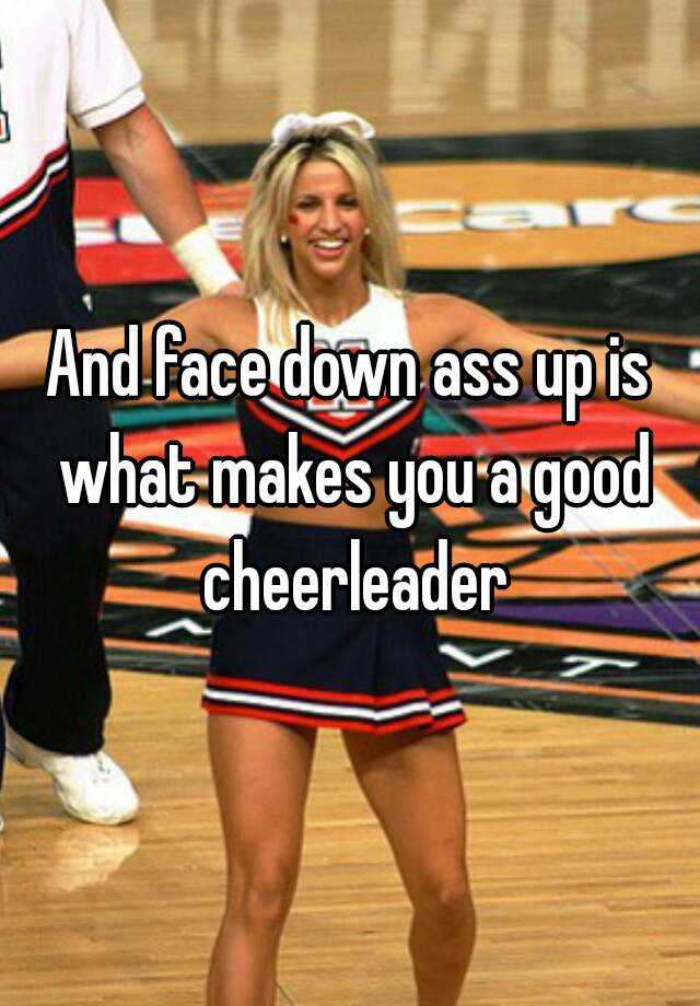 Cheerleader ass pics