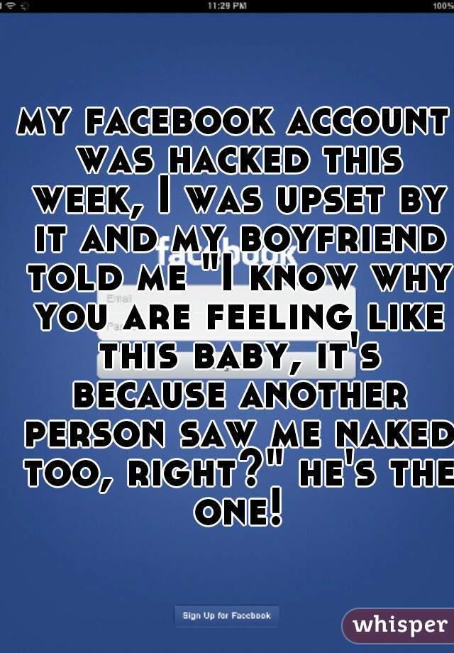 My my facebook hacked boyfriend My Boyfriend