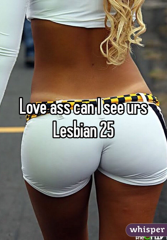 Lesbian Ass Love 27