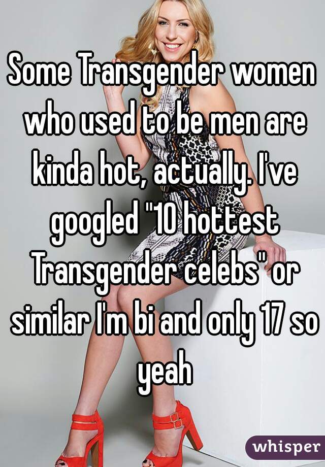 Transgender women hottest 10 Hottest
