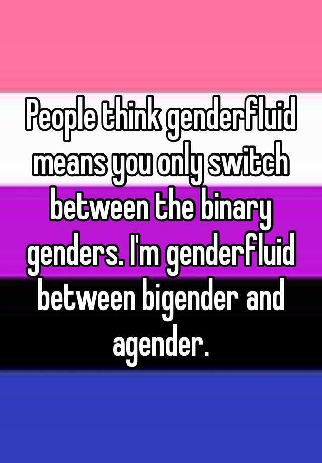 gender fluid meaning