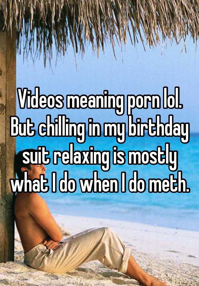 Suit meaning birthday birthday suit