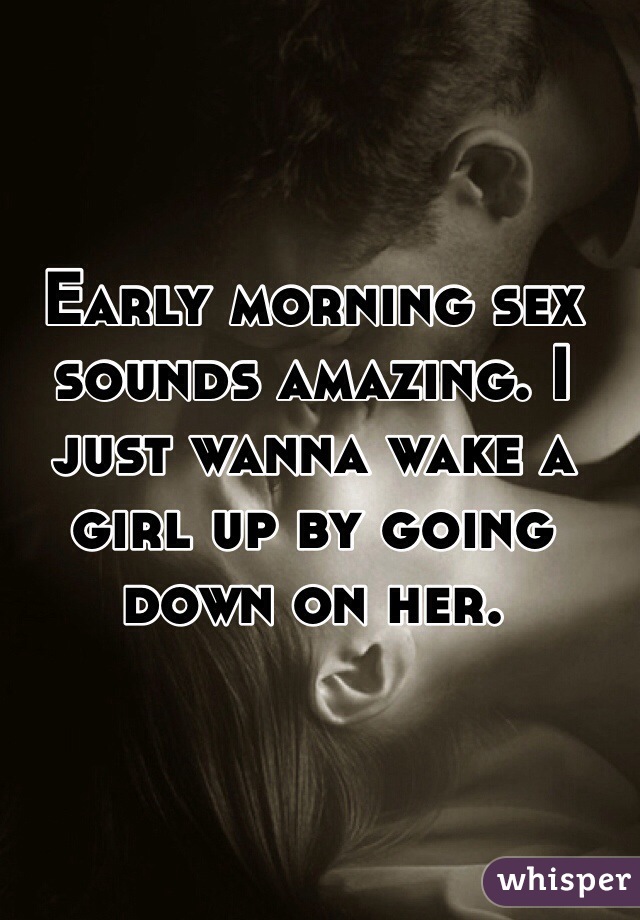 Early Morning Sex – Telegraph