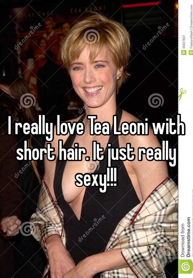 I Really Love Tea Leoni With Short Hair It Just Really Sexy