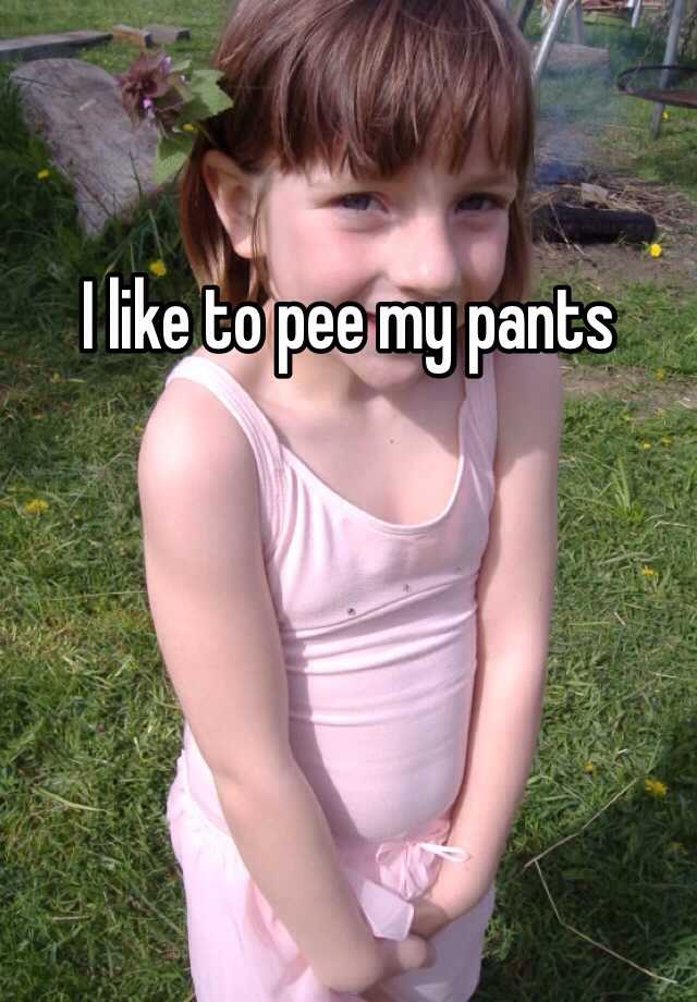 her Teen pants peeing
