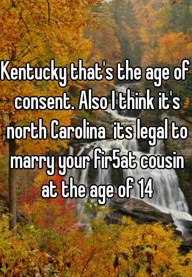 New consent law kentucky