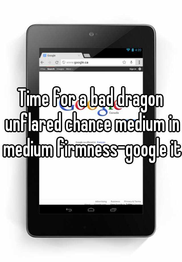 Bad dragon chance