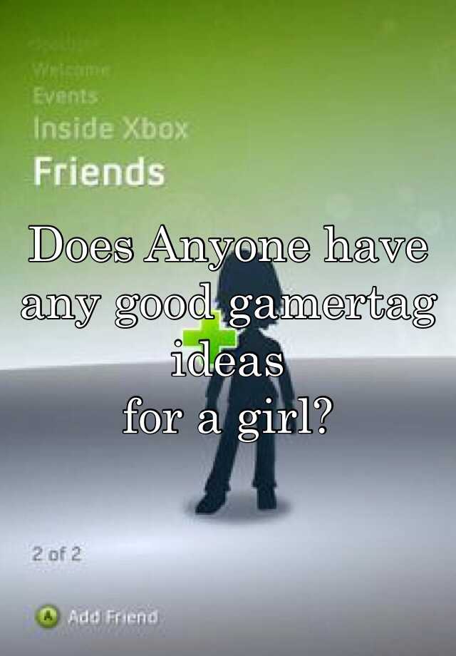Gamertag Ideas For Girls New 500 Unique Cool Xbox Gamertags
