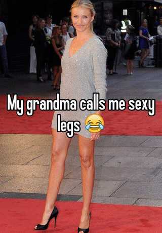 Granny legs pics
