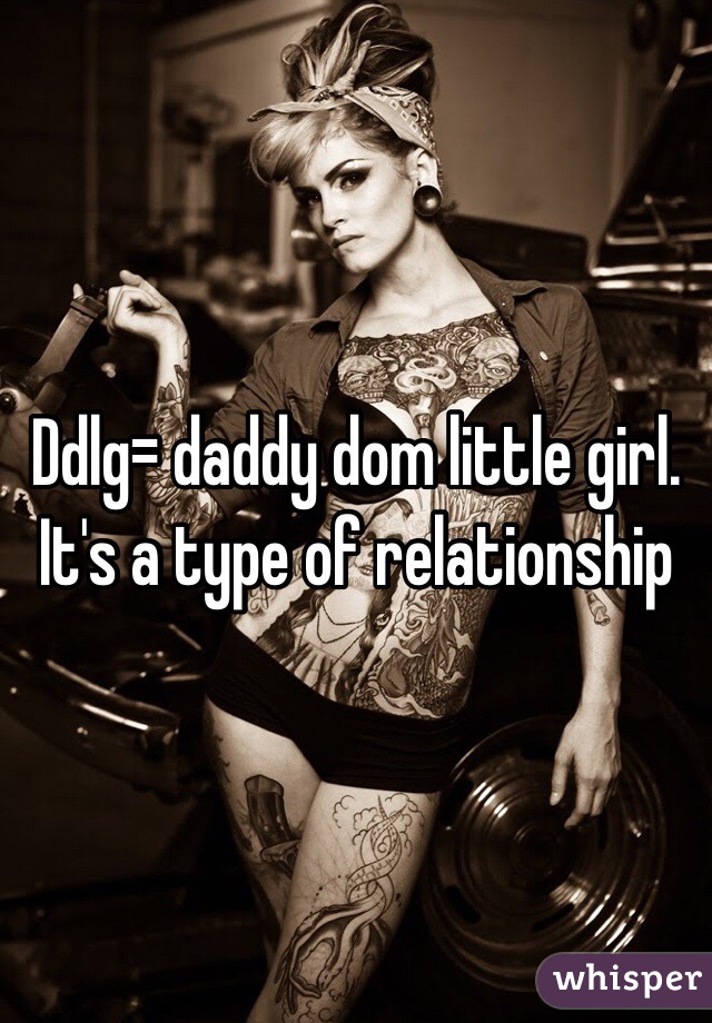 Ddlg= daddy dom little girl picture