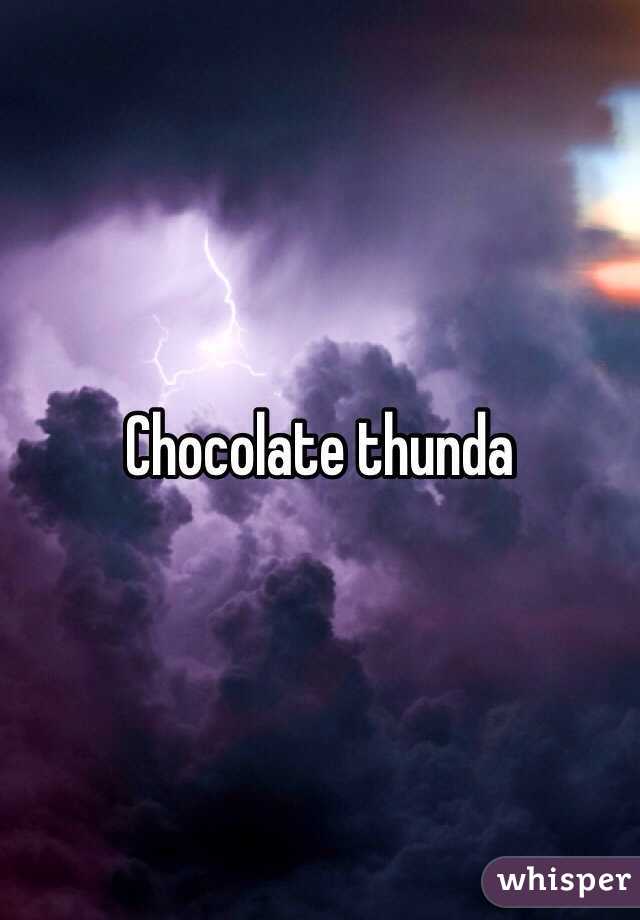 Chocolate thun da