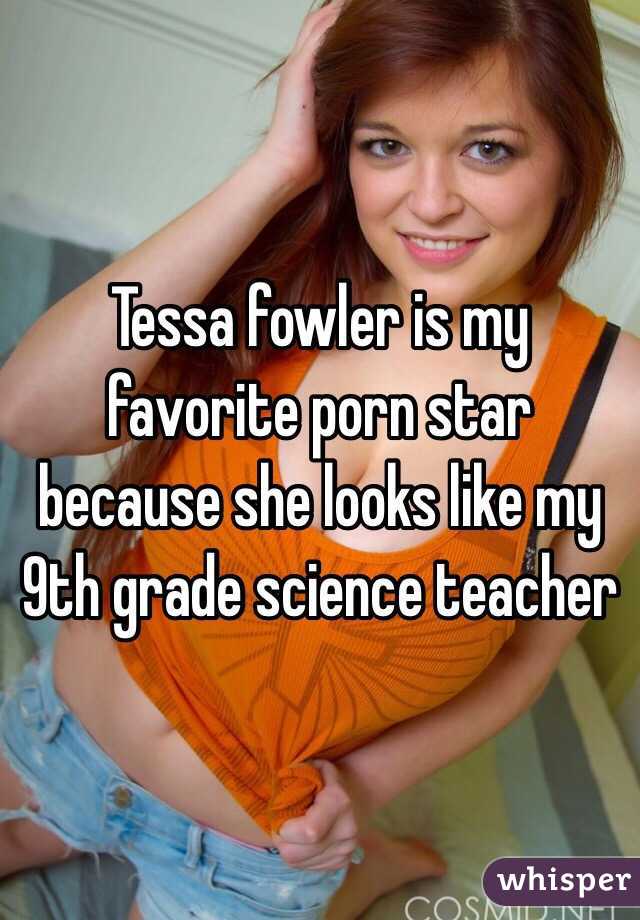 Science Teacher Porn Captions - Tessa fowler is my favorite porn star because she looks like ...