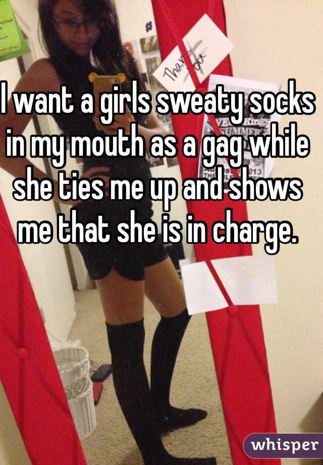 Girls sweaty socks