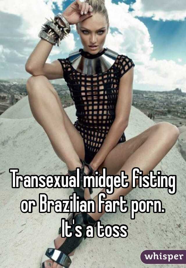 640px x 920px - Transexual midget fisting or Brazilian fart porn. It's a toss