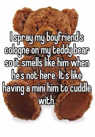 teddy bear that smells like chocolate