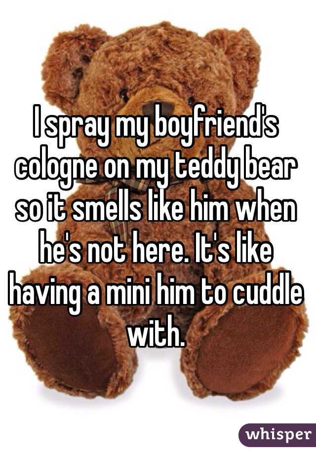 teddy bear that smells like chocolate