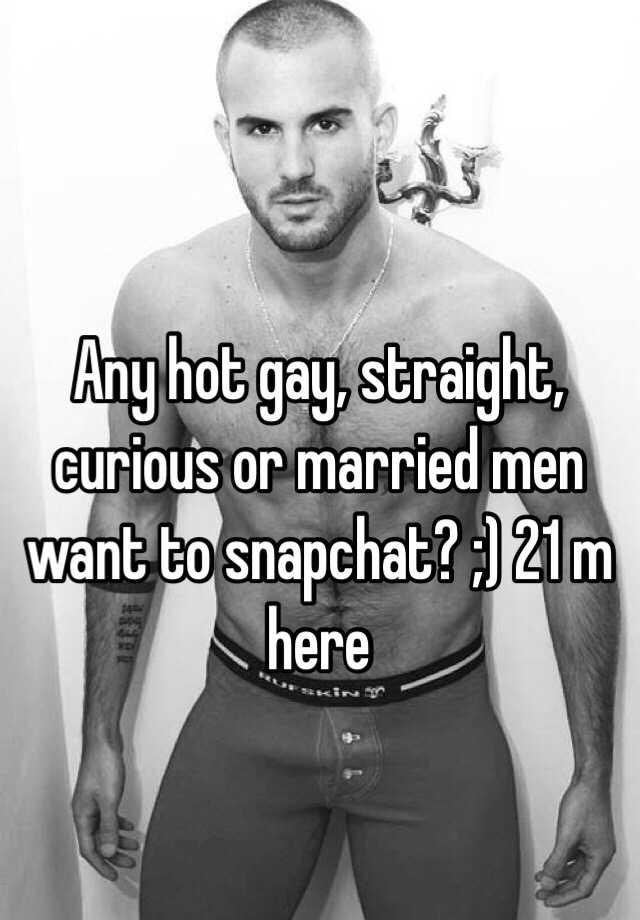 hot gay men on snapchat
