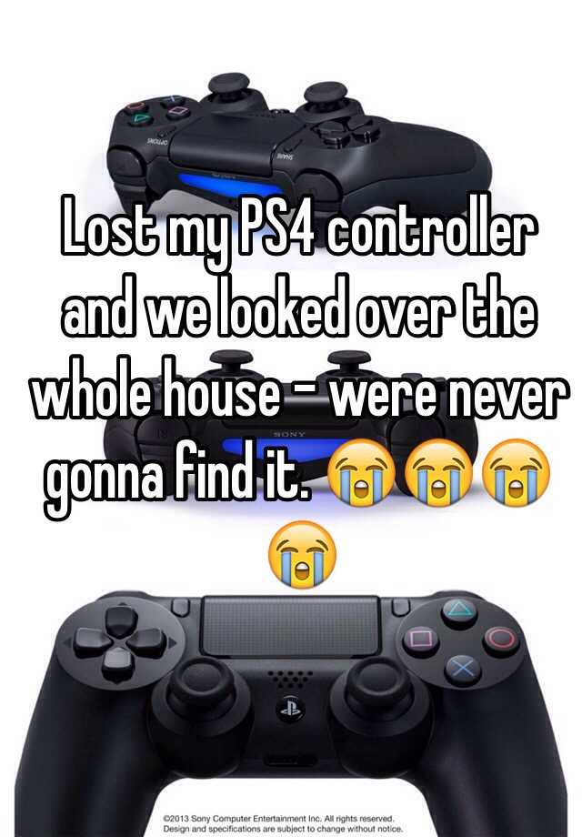 find lost ps4 controller