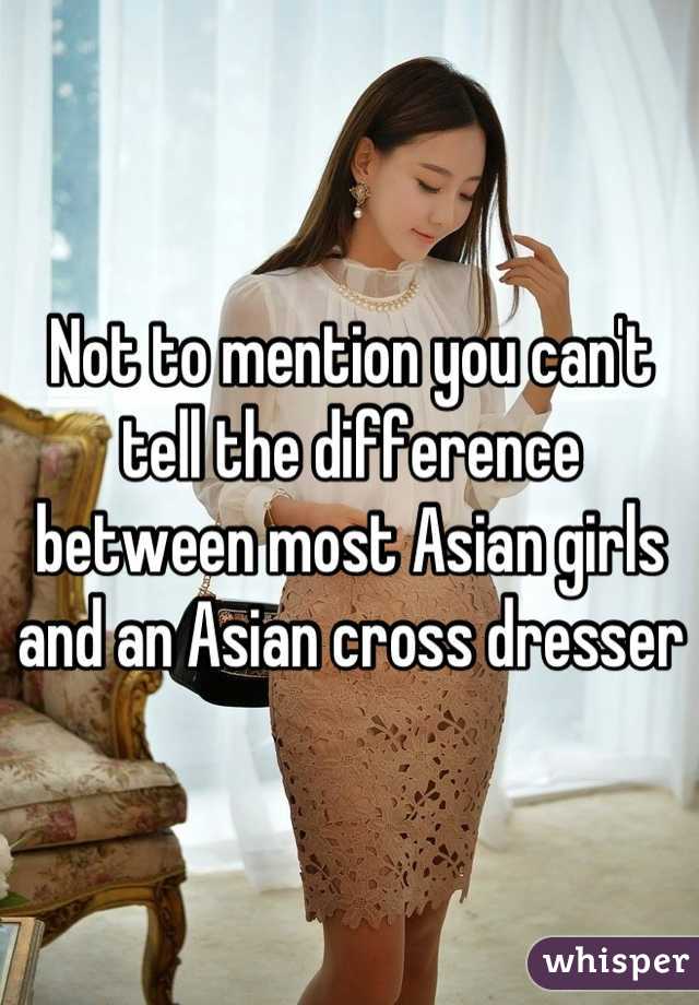 Not To Mention You Can T Tell The Difference Between Most Asian