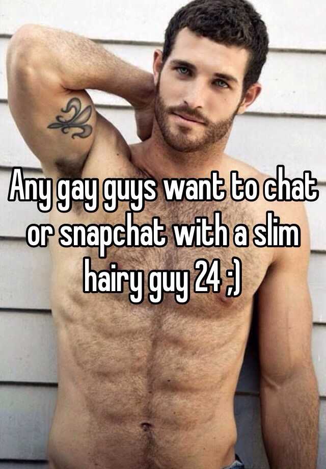 Hairy gay teen