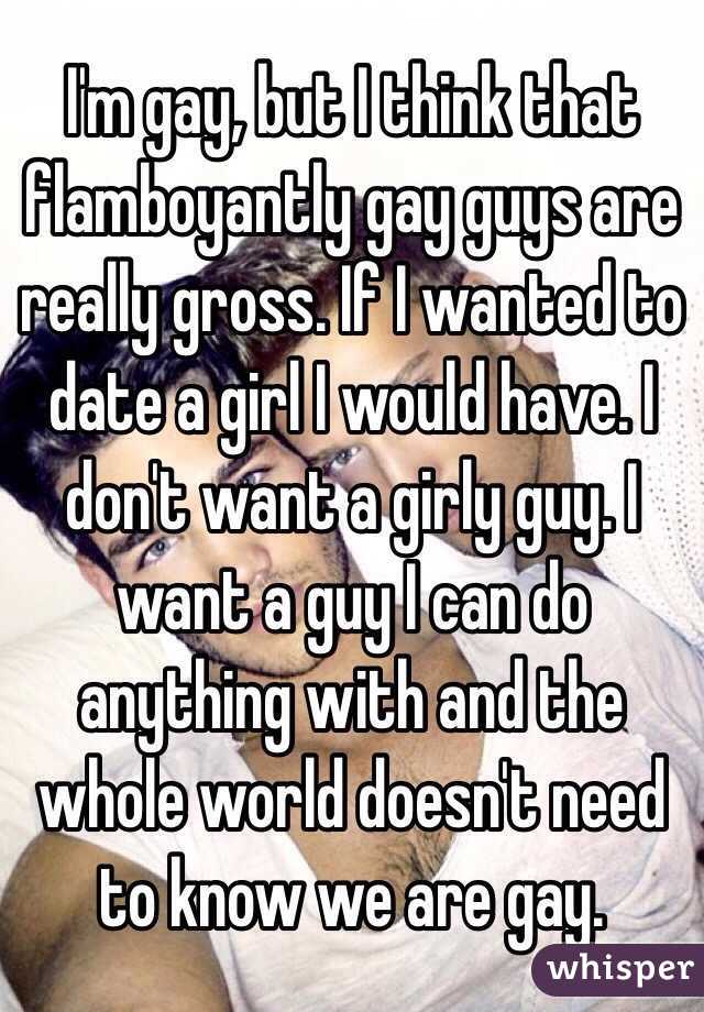 im gay but dating a boy