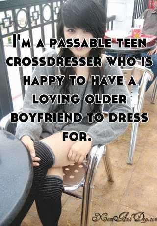 That teen crossdresser
