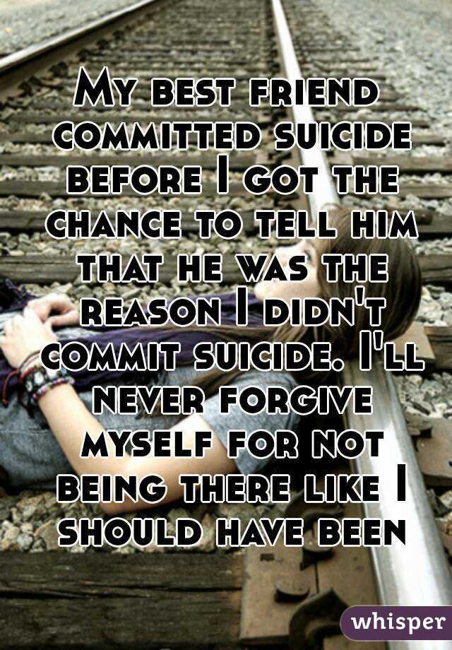 friend committed suicide