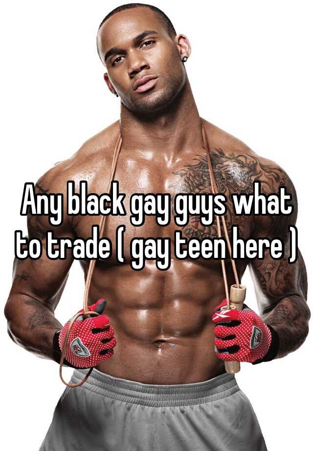 black porn gay teen