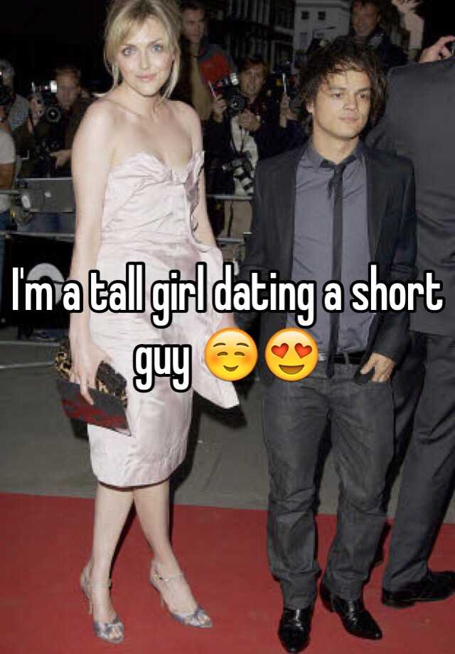 Tall women dating short men
