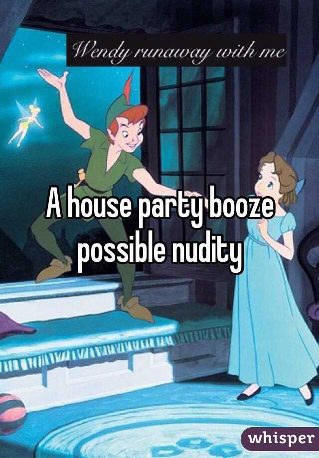 house party nudity
