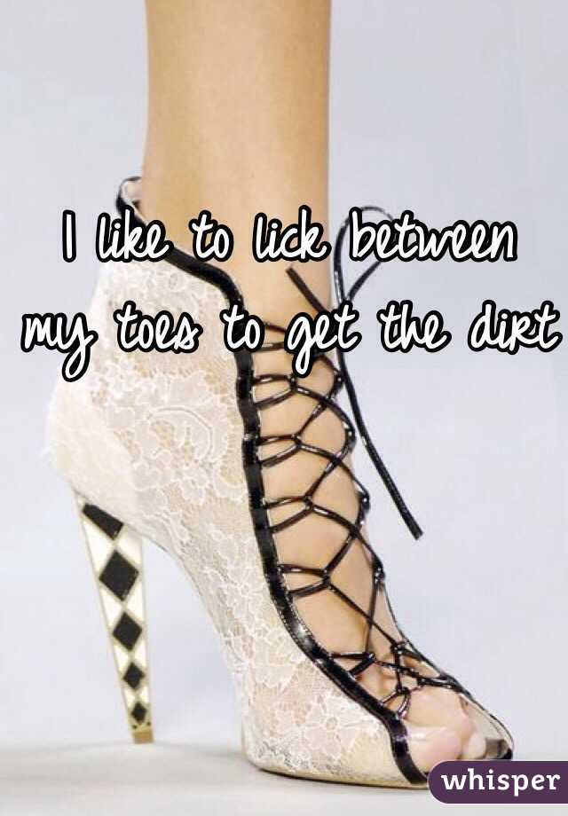 My toes lick 18 women