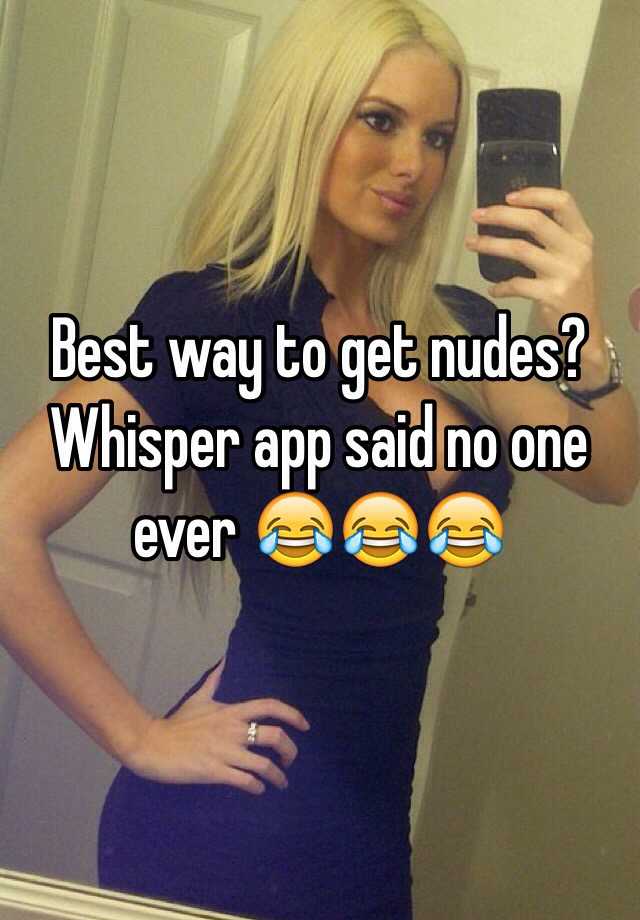 whisper app nudes