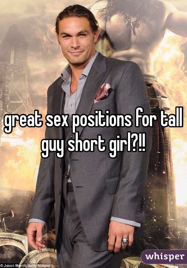 Girls tall and guys positions sex short for sex positions