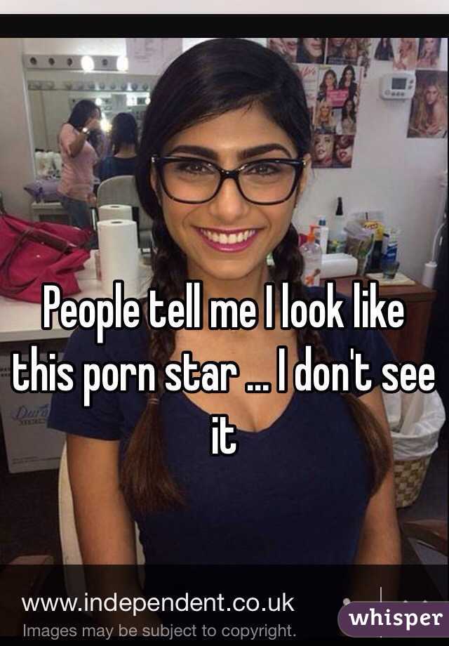 640px x 920px - People tell me I look like this porn star ... I don't see it