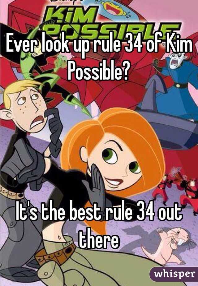 Ever Look Up Rule 34 Of Kim Possible Its The Best Rule 34 Out There 4171