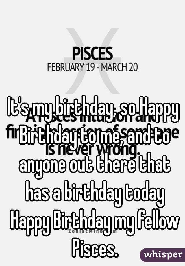 Pisces happy birthday Happy Birthday