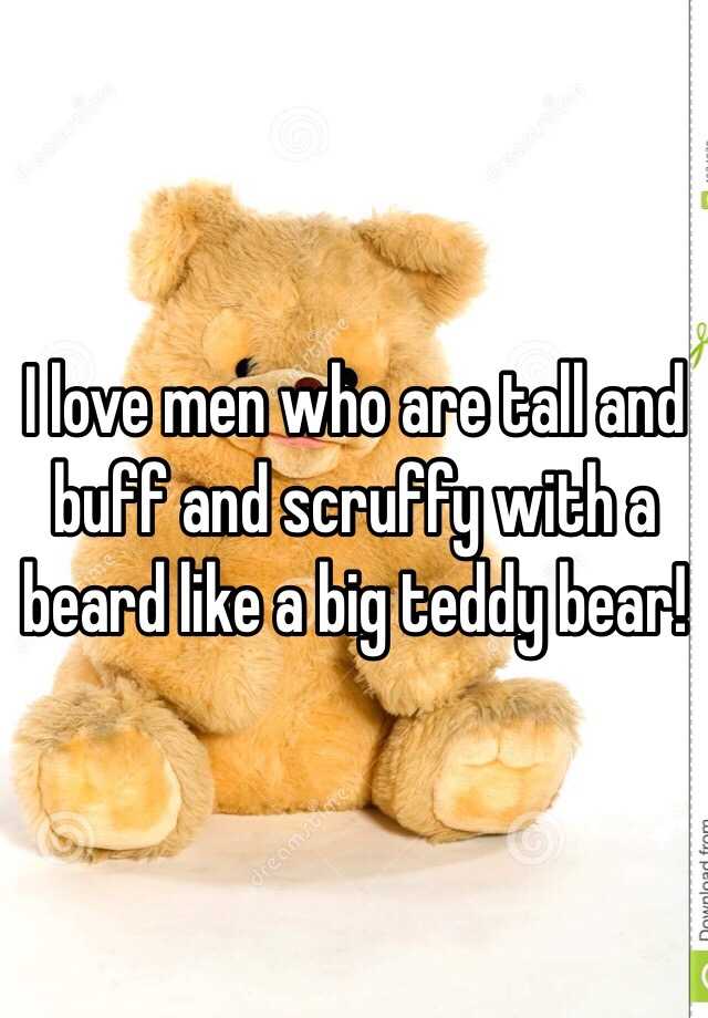 big buff teddy bear
