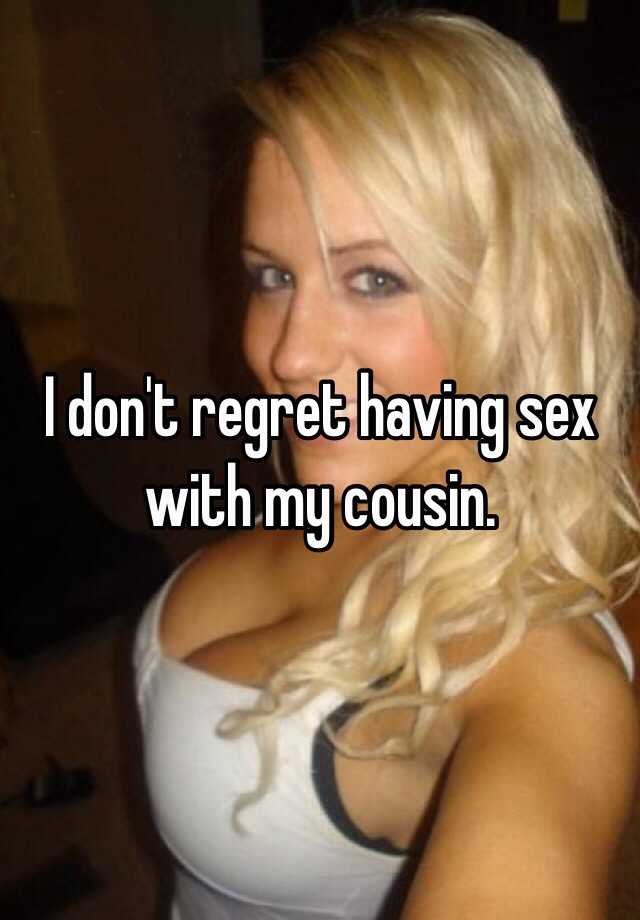 Having Sex With A Cousin 107