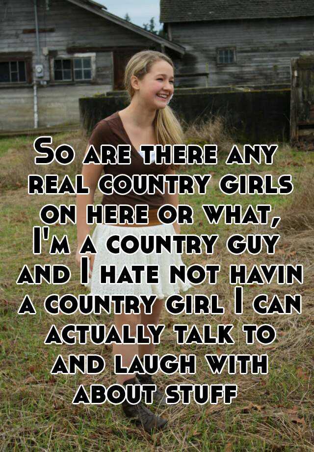 Country only girl a 19 Inspirational