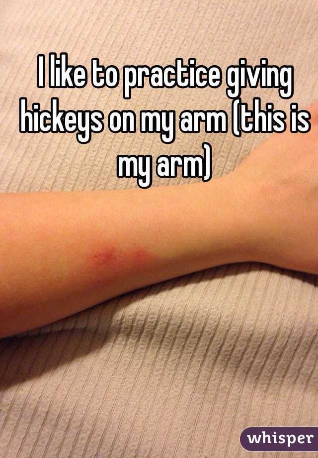 Can give where hickeys you The Worst