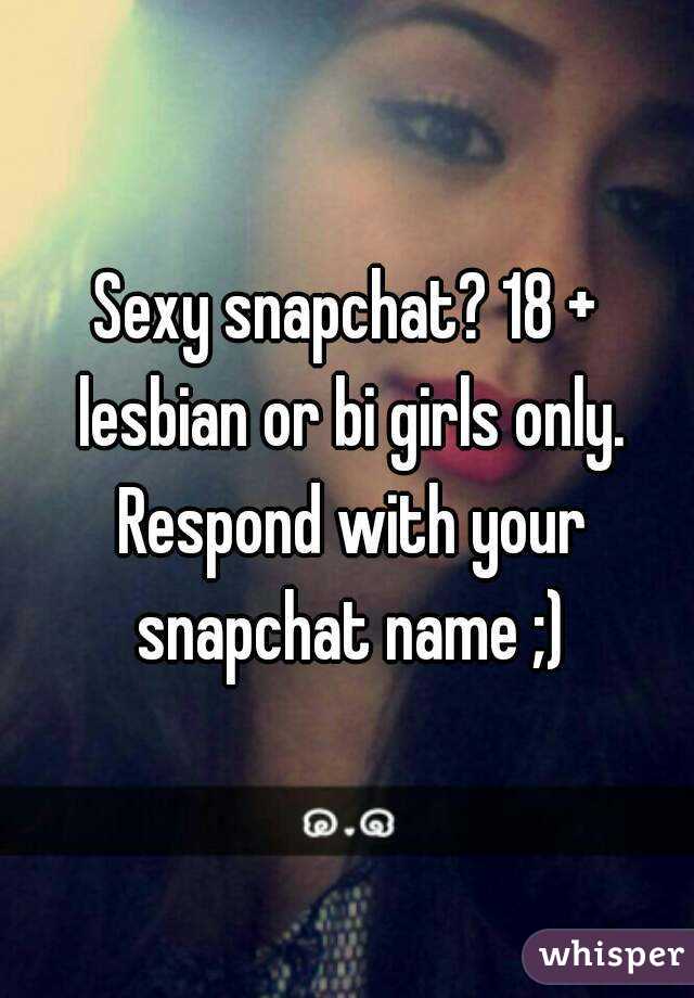 Sexy girls with snapchat